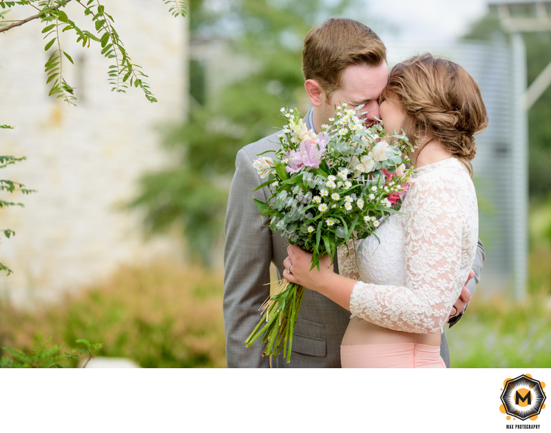 Outdoor Wedding at Ladybird Johnson Wildflower Center