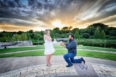 Butler Park Proposal Photographer