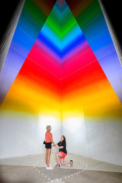 Lesbian Proposal at Tau Ceti Mural
