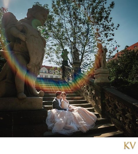 Best Pre-Weddings Photos from Prague featuring Loreto