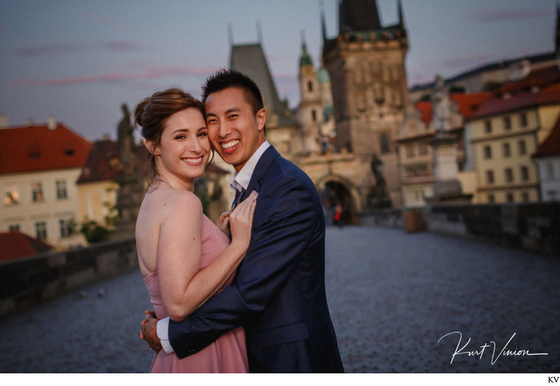 Marcy & Shane's marriage proposal photos from Prague