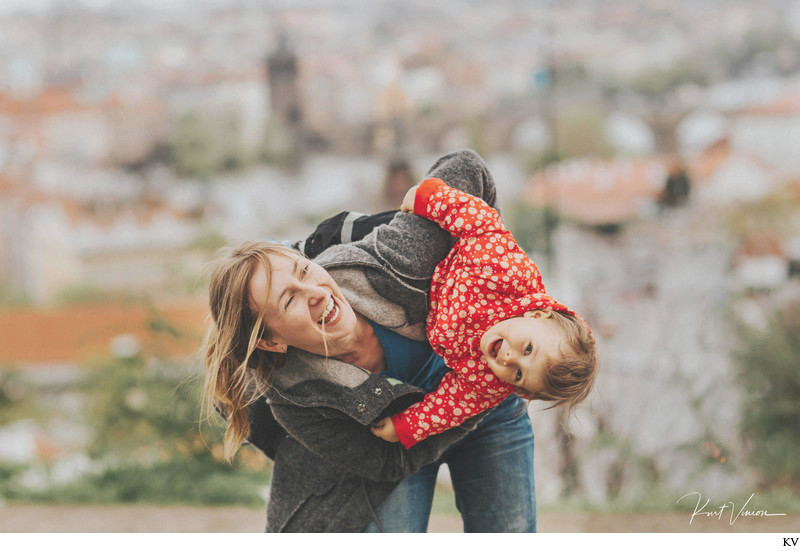 Happy Mother & daughter 