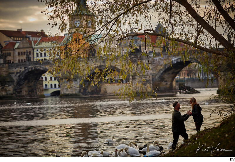 the moment before - Prague marriage proposal