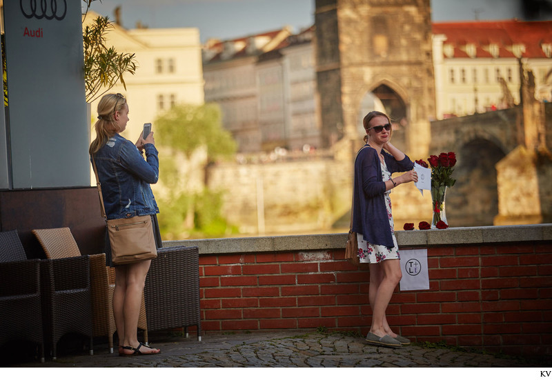finding a love letter I Prague marriage proposal