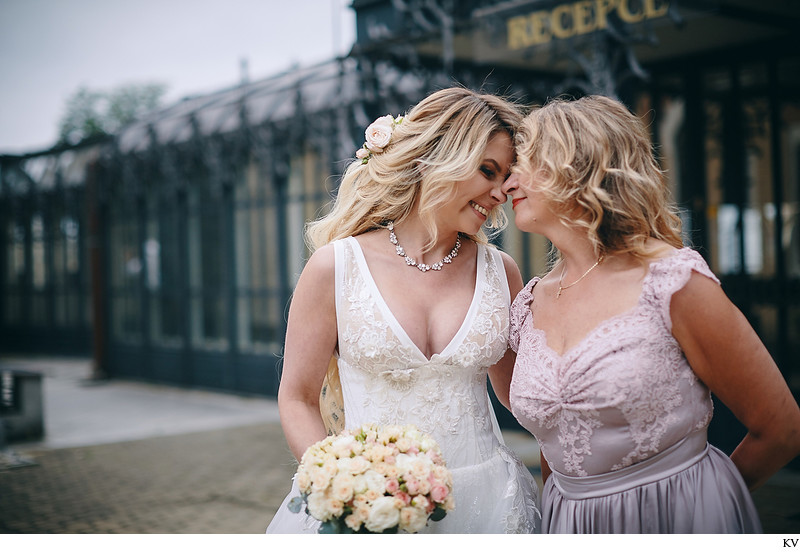 Joyful Moment Mother & Daughter