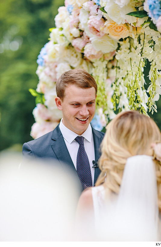 The happy Groom Sergio