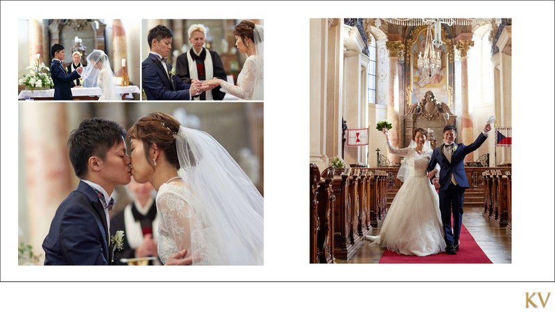 Y&M wedding album layout 9