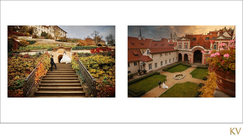 Album layout TJ Ledeburska garden