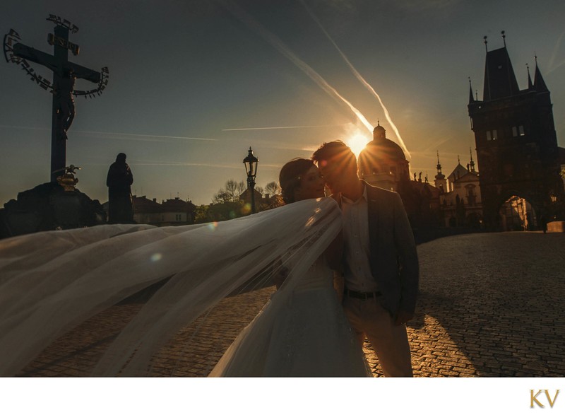 fine art photos at sunrise Charles Bridge