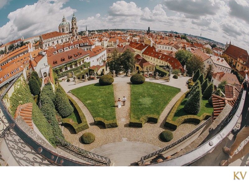 above Vrtba garden