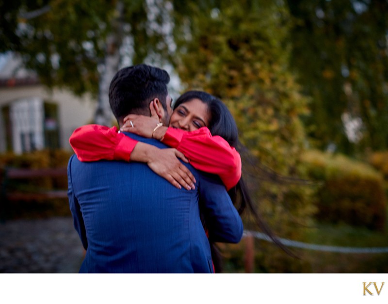 epic marriage proposal happiness hugging spinning fiancee