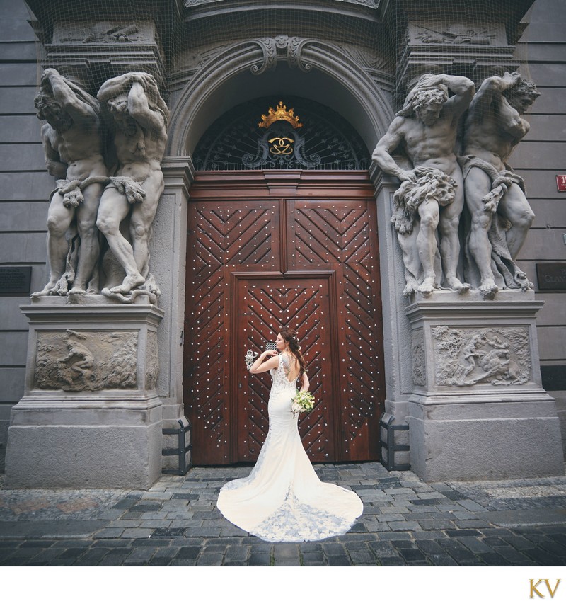 Bride Posing