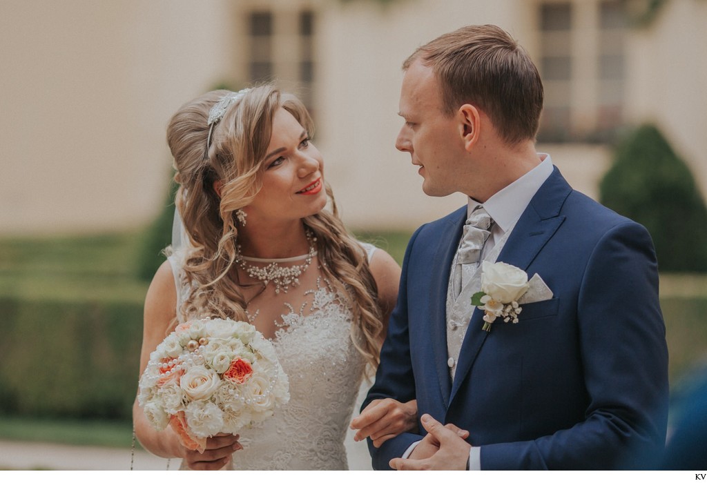 The happy bride & Groom