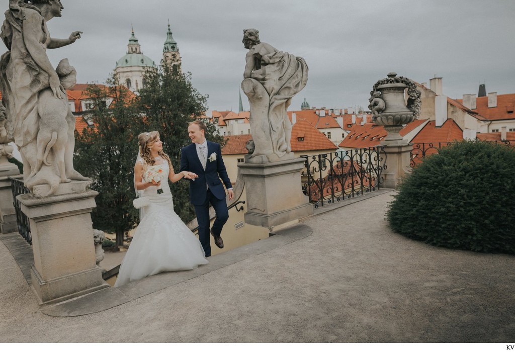 exploring the historic Baroque garden