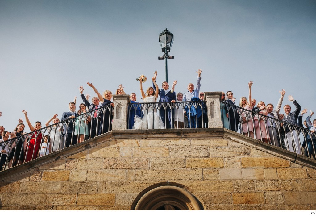 Charles Bridge group photo