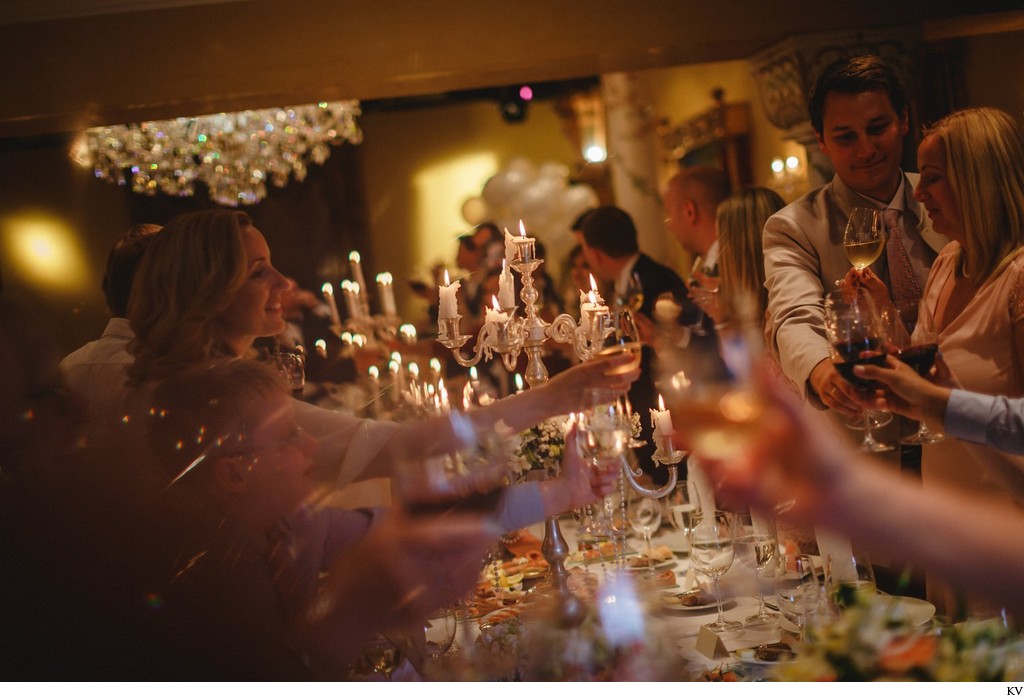 Alchymist Grand Hotel weddings Prague Champagne toast