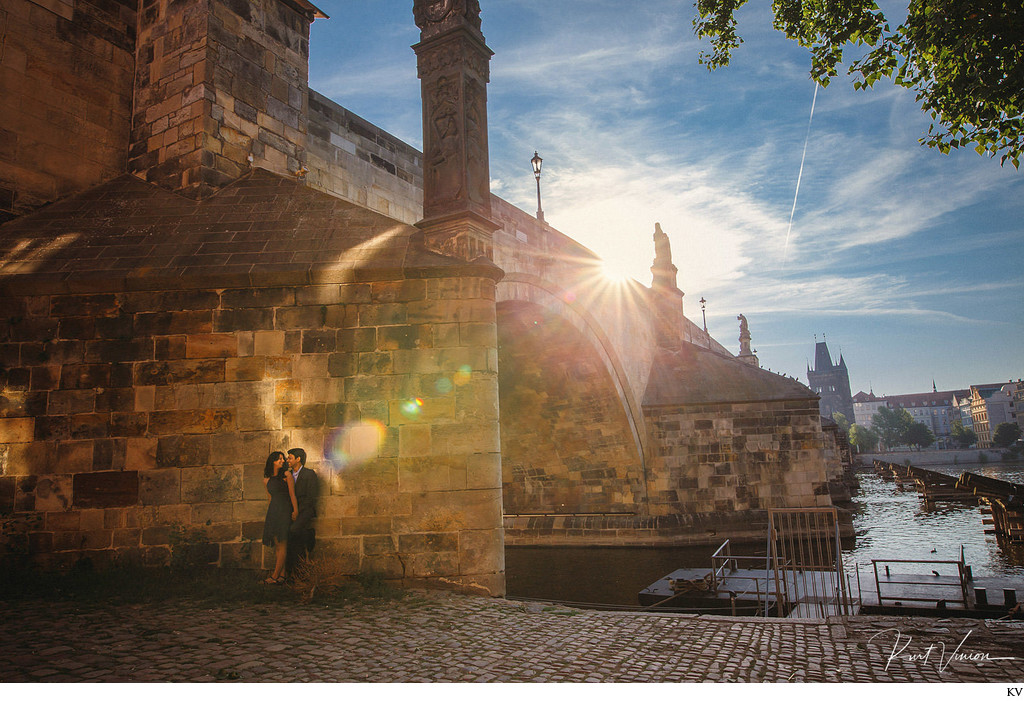 A sexy couple from India during their Prague E-Session