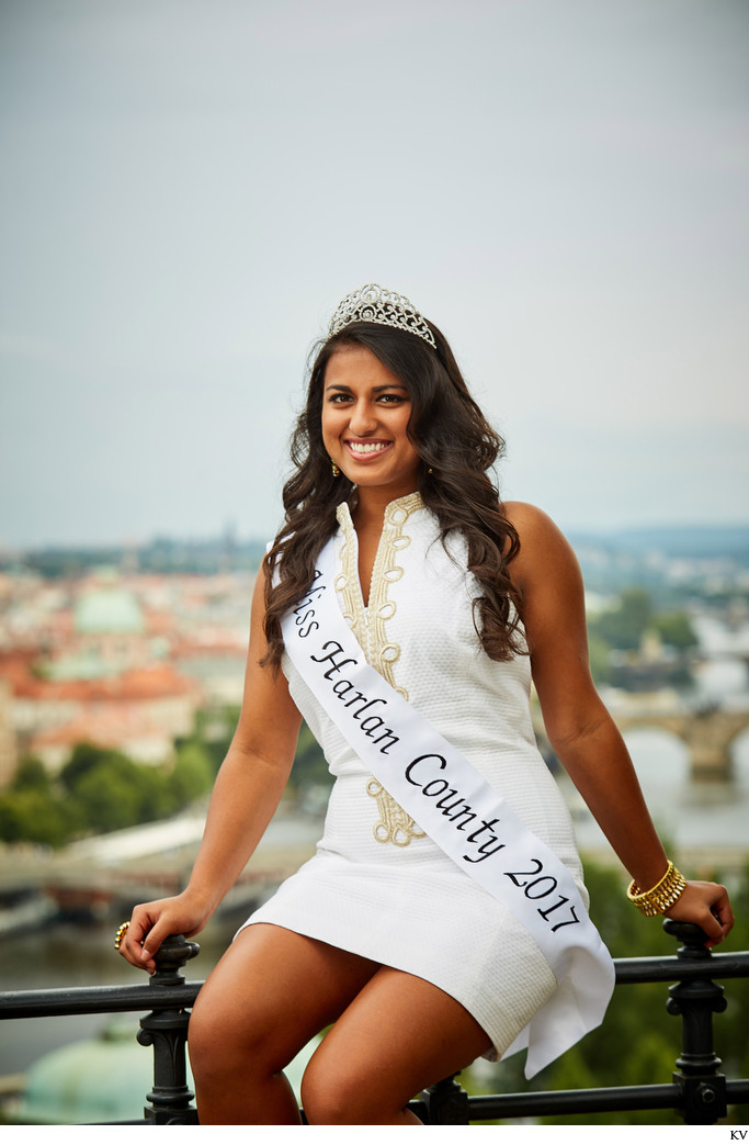 Miss Harlan County photographed in Prague