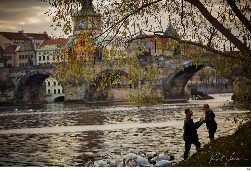the moment before - Prague marriage proposal
