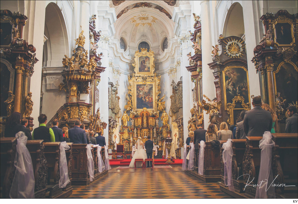 interior view of the church