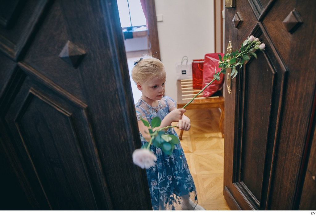 flower girl Hotel Stejkl