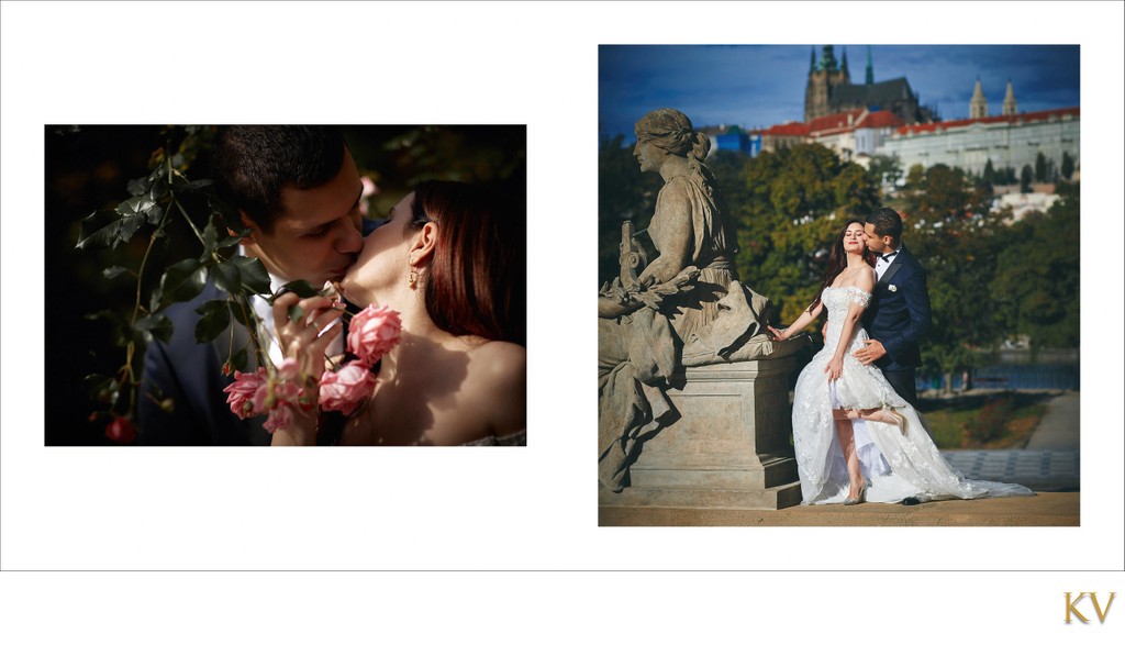 Turkish bride & groom Prague wedding photos