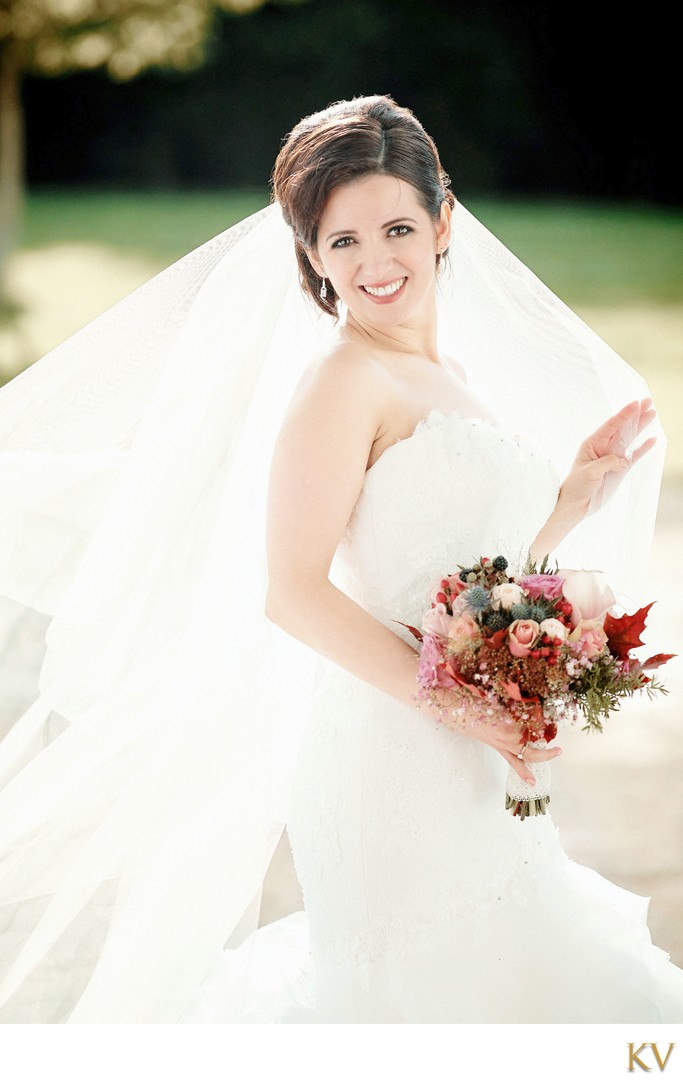 Irish Weddings: Bridal Portrait of Maya