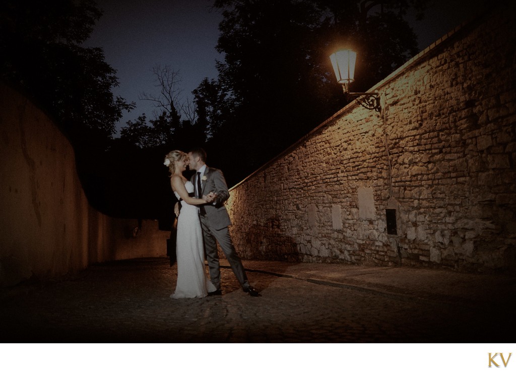 Romantic Night-Portrait Prague Castle