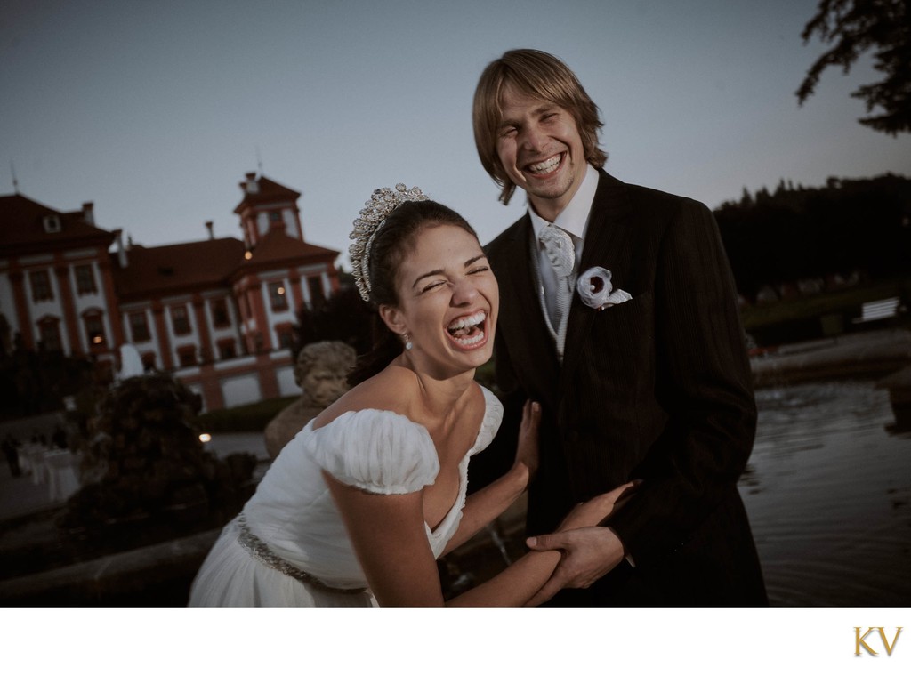 Anna & Miroslav - Troja Wedding Day Photos