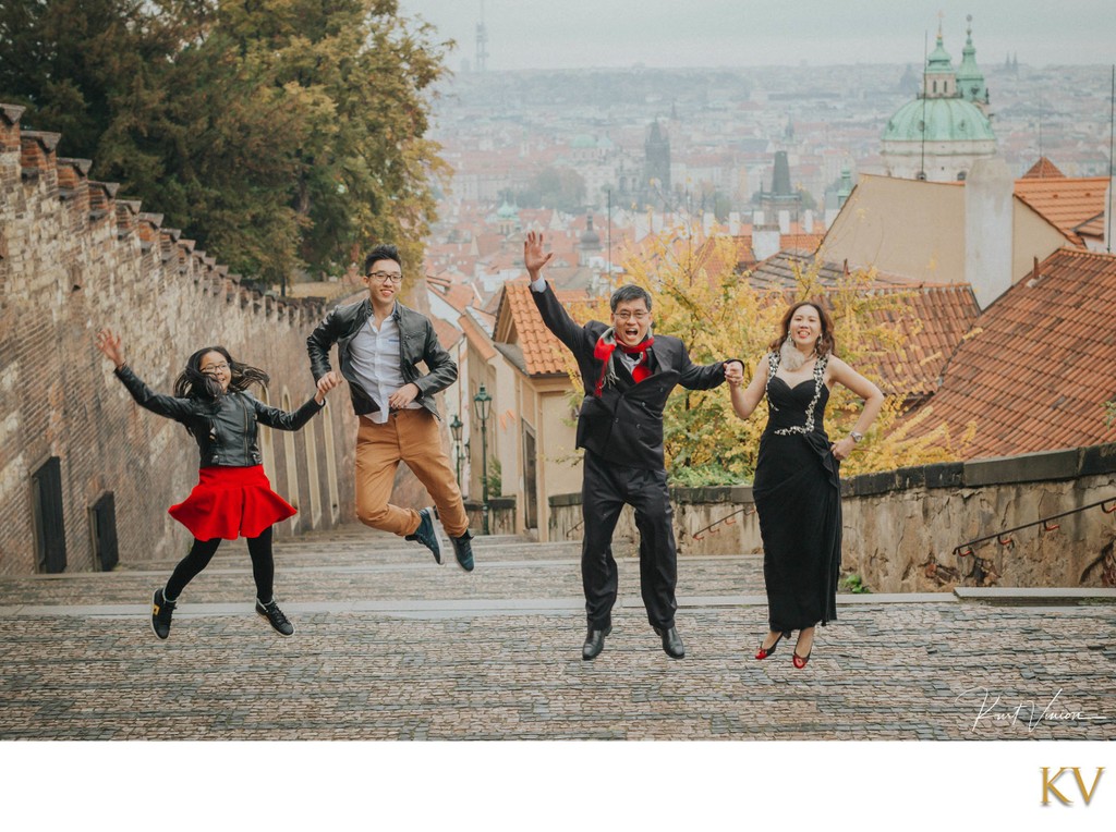 Premium Family Vacation Photo Packages from Prague