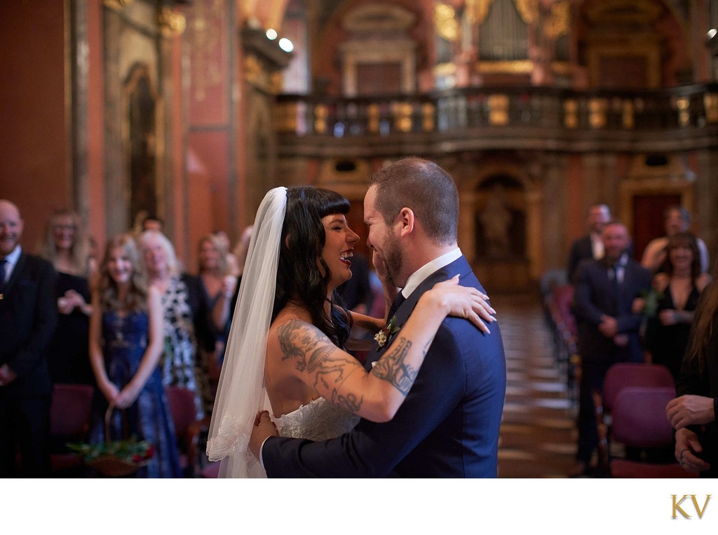 Happy Newlyweds Mirror Chapel 