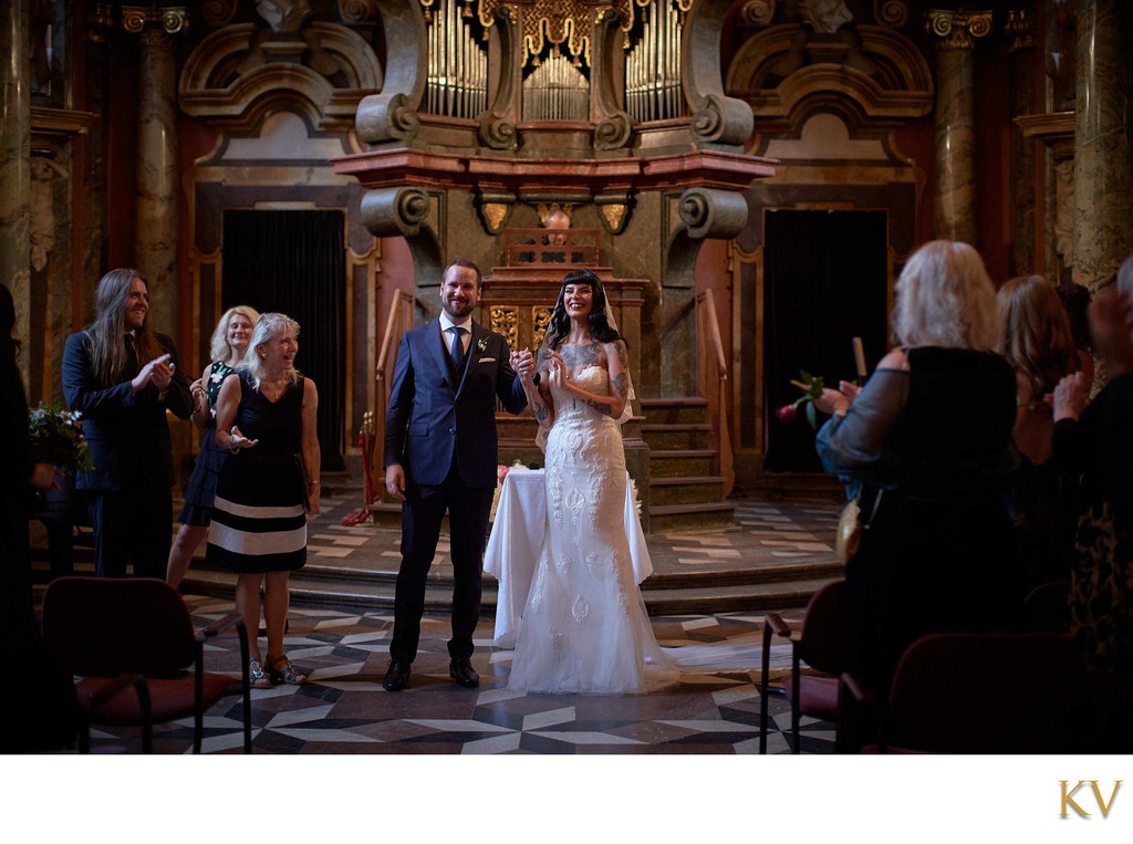 Canadian Newlyweds Mirror Chapel