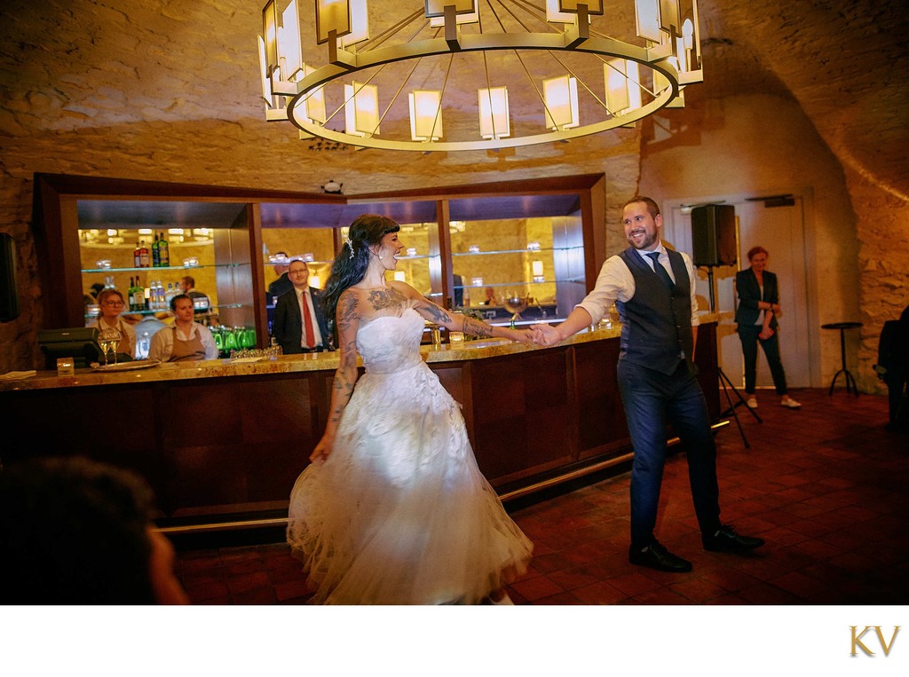 The First Dance of the newlyweds