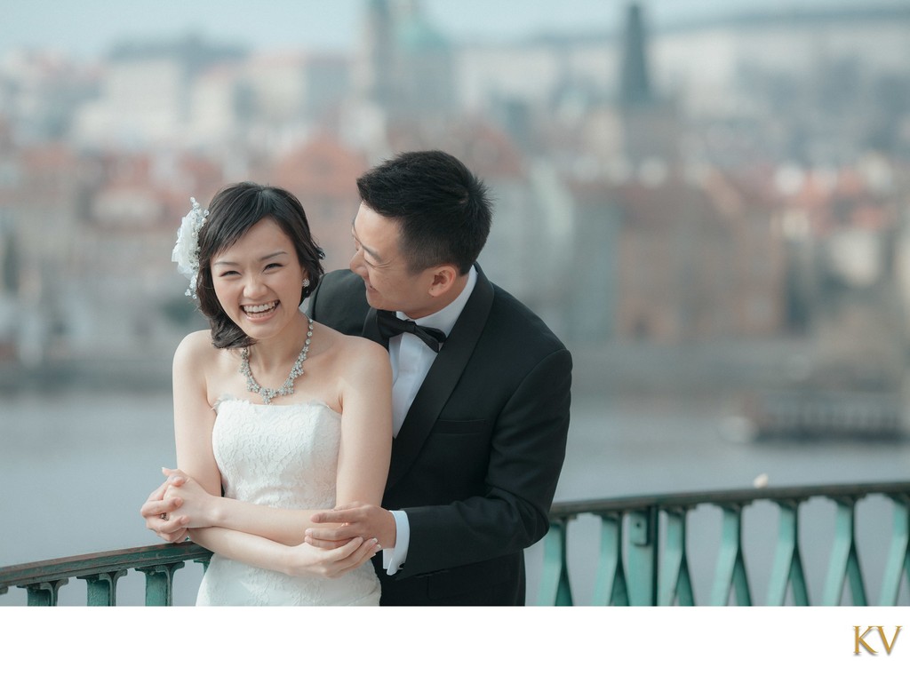 Gorgeous Hong Kong Couple In Prague