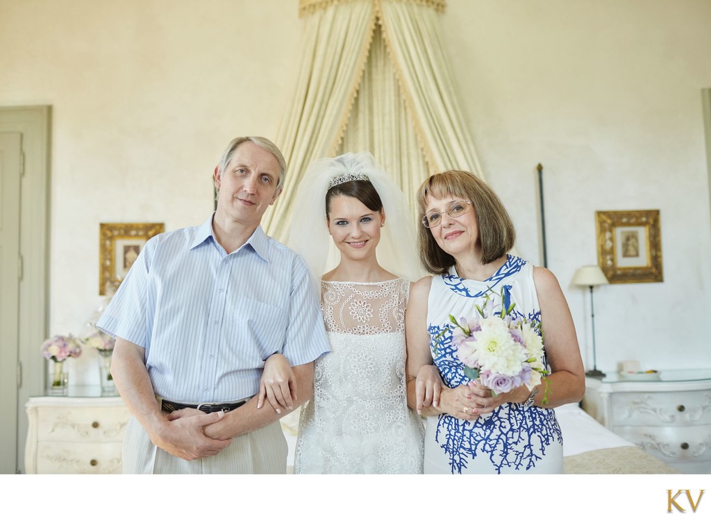 Father, Bride, Mother