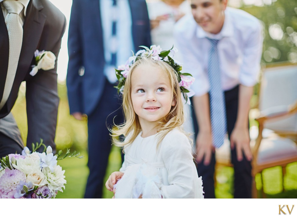 cute flower girl