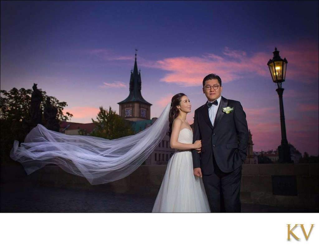 Catherine & Cedric.Son elegant photoshoot Prague