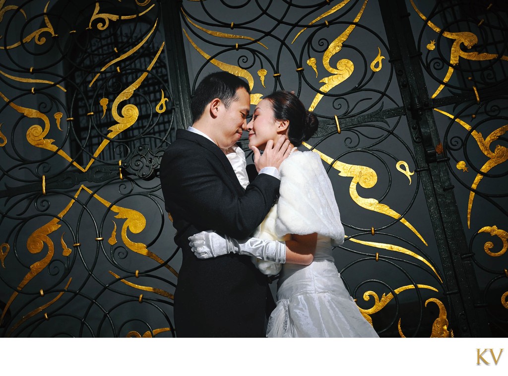 Stylish Hong Kong Newlyweds Prague Castle