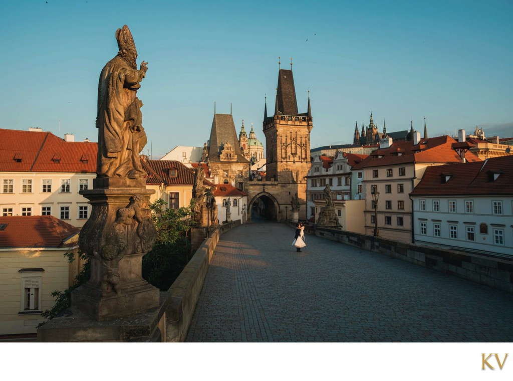 Dancing Atop Charles Bridge