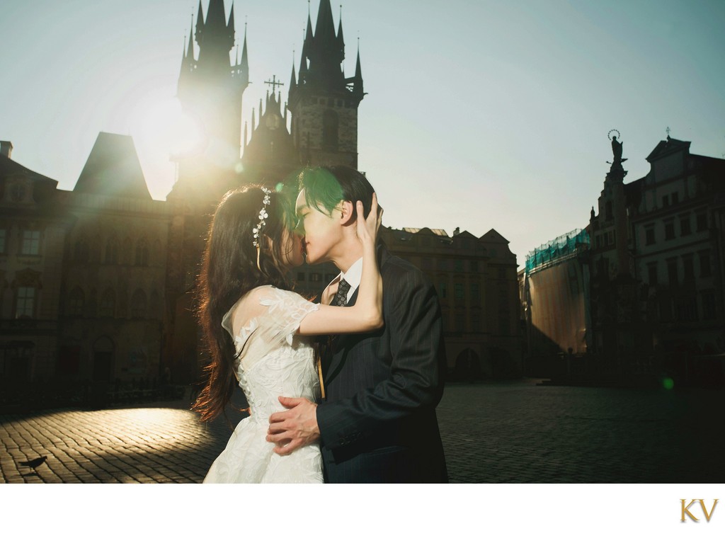 A Kiss In Old Town