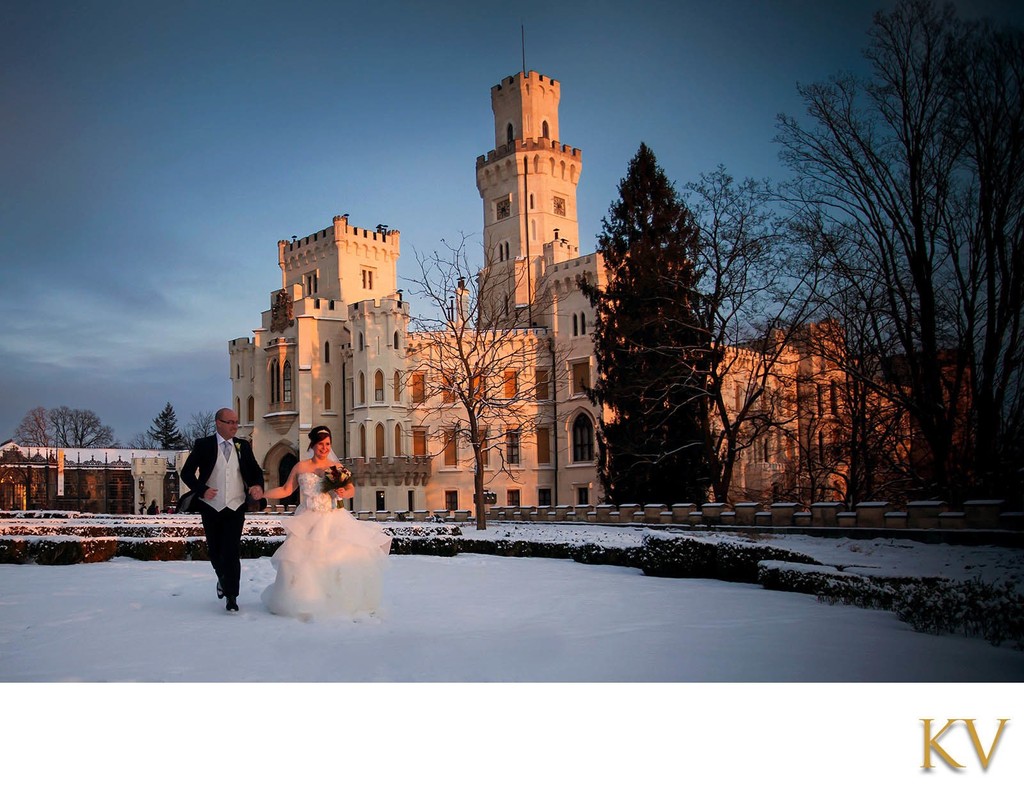 Winter Weddings Castle Hluboka nad Vltavou