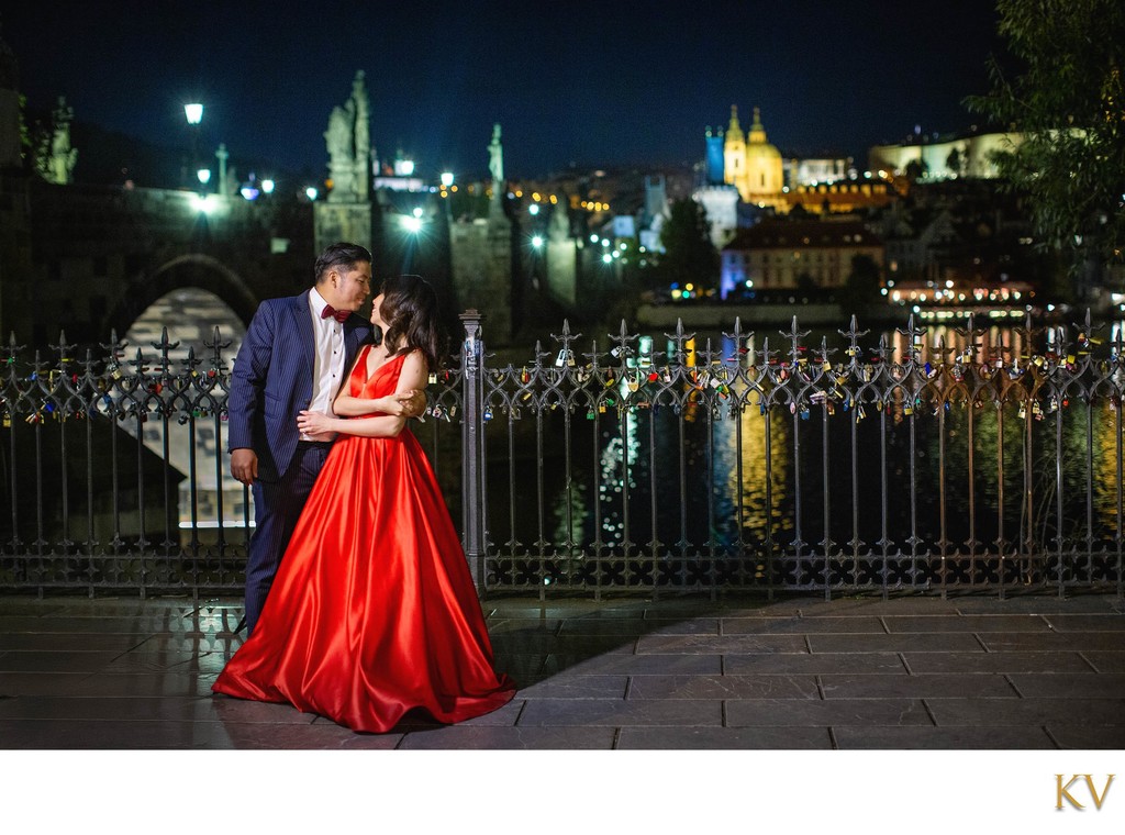 Lovers at Love Locks