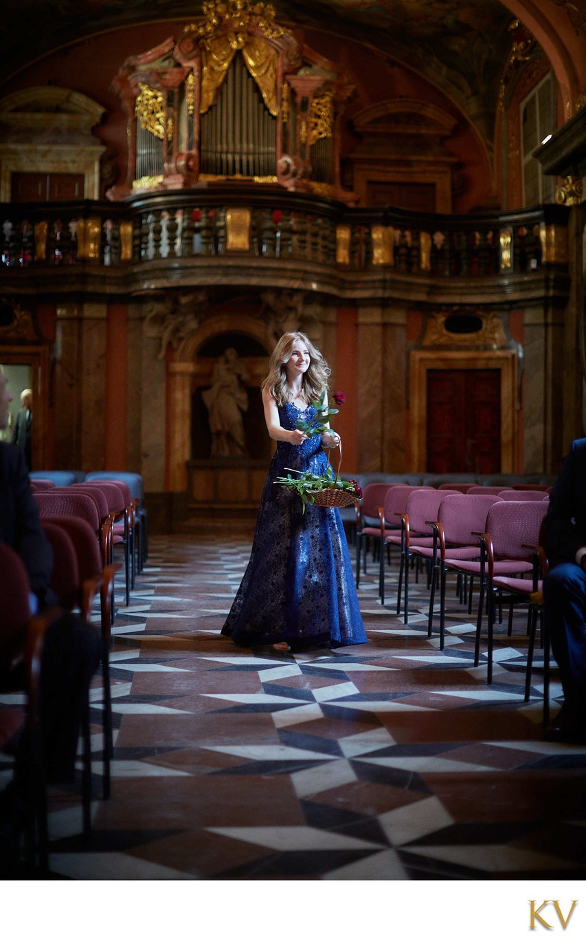 Flower Girl entrance