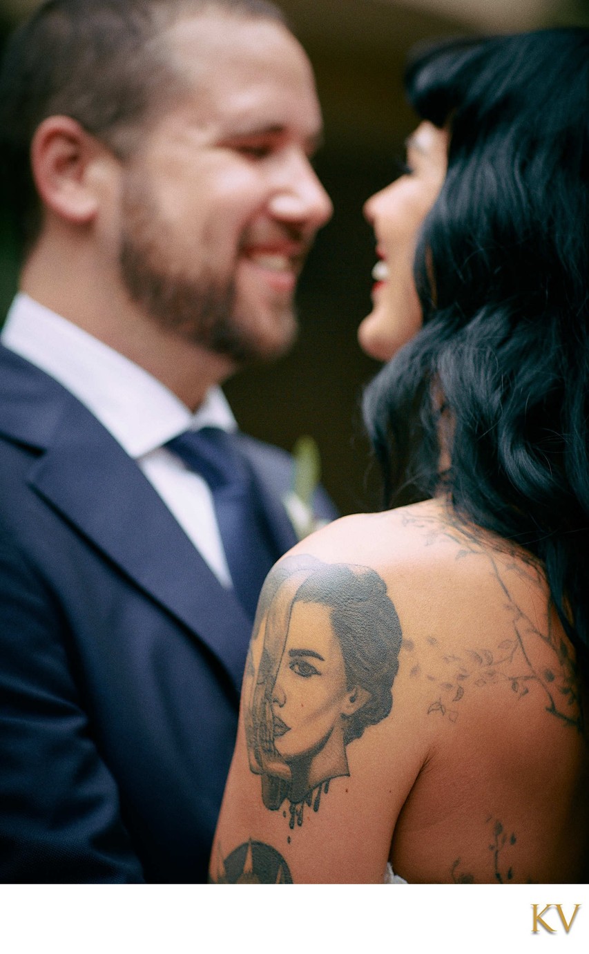 Bride's Tattoo 