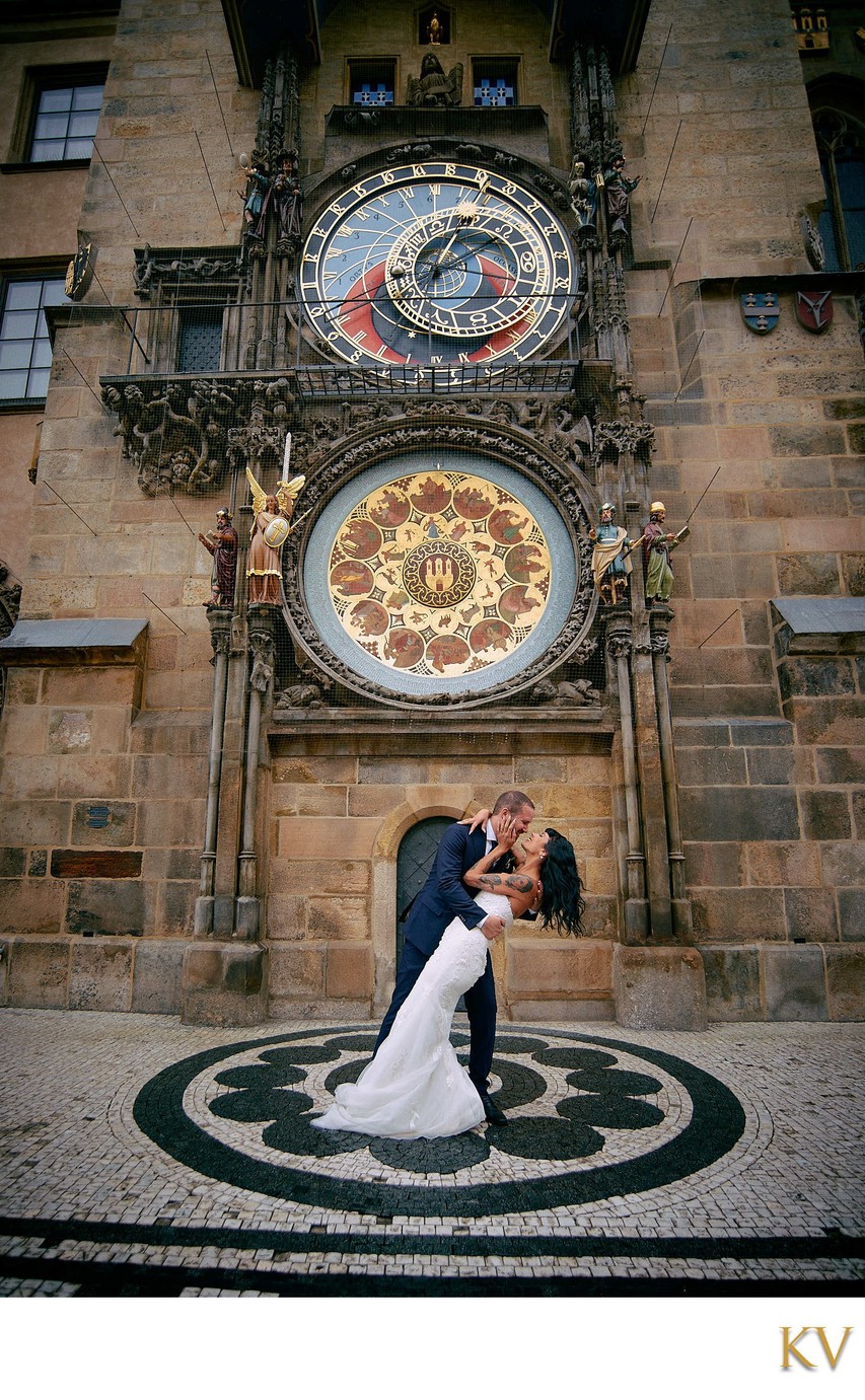 Dipping Bride Astronomical Clock