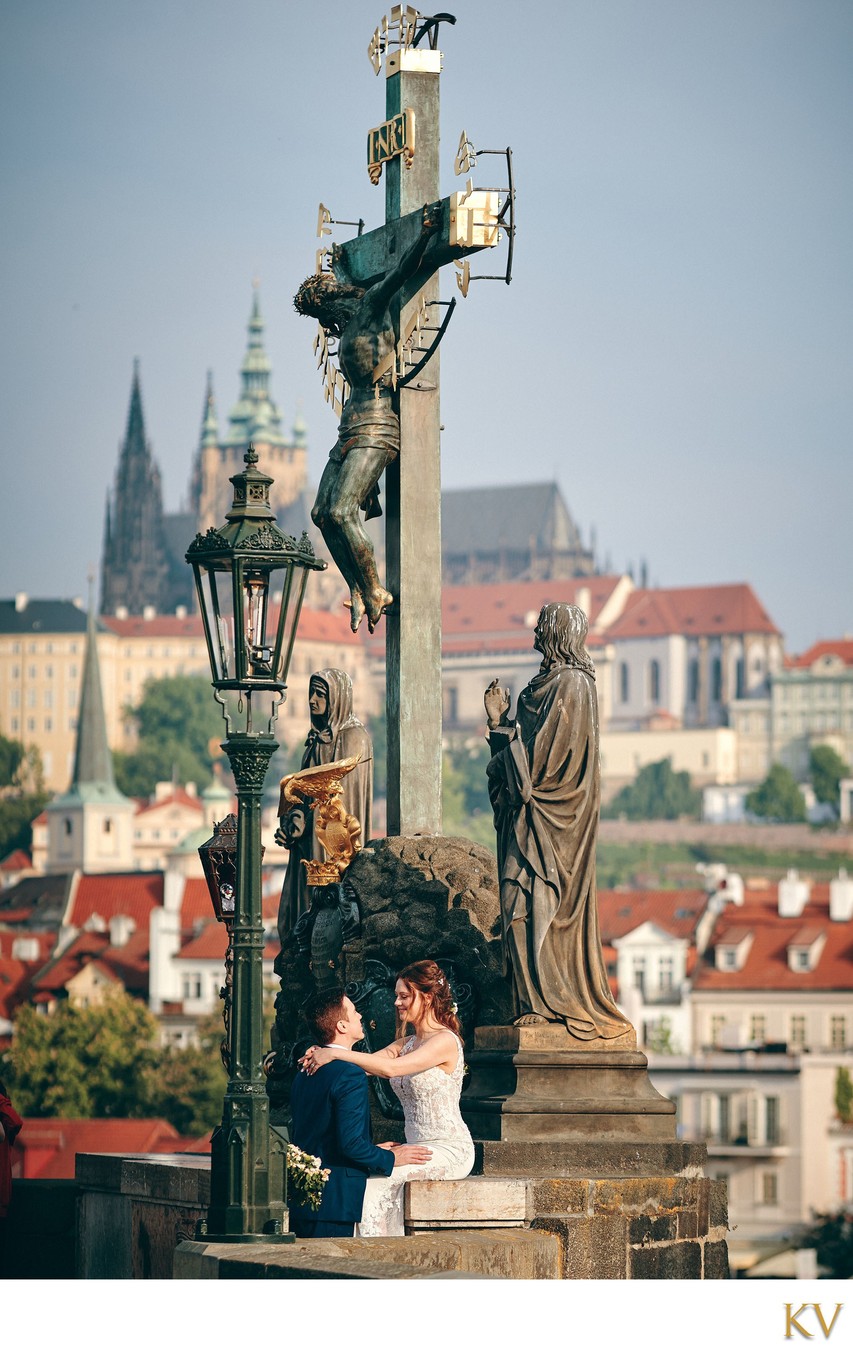 Crucifixion statue