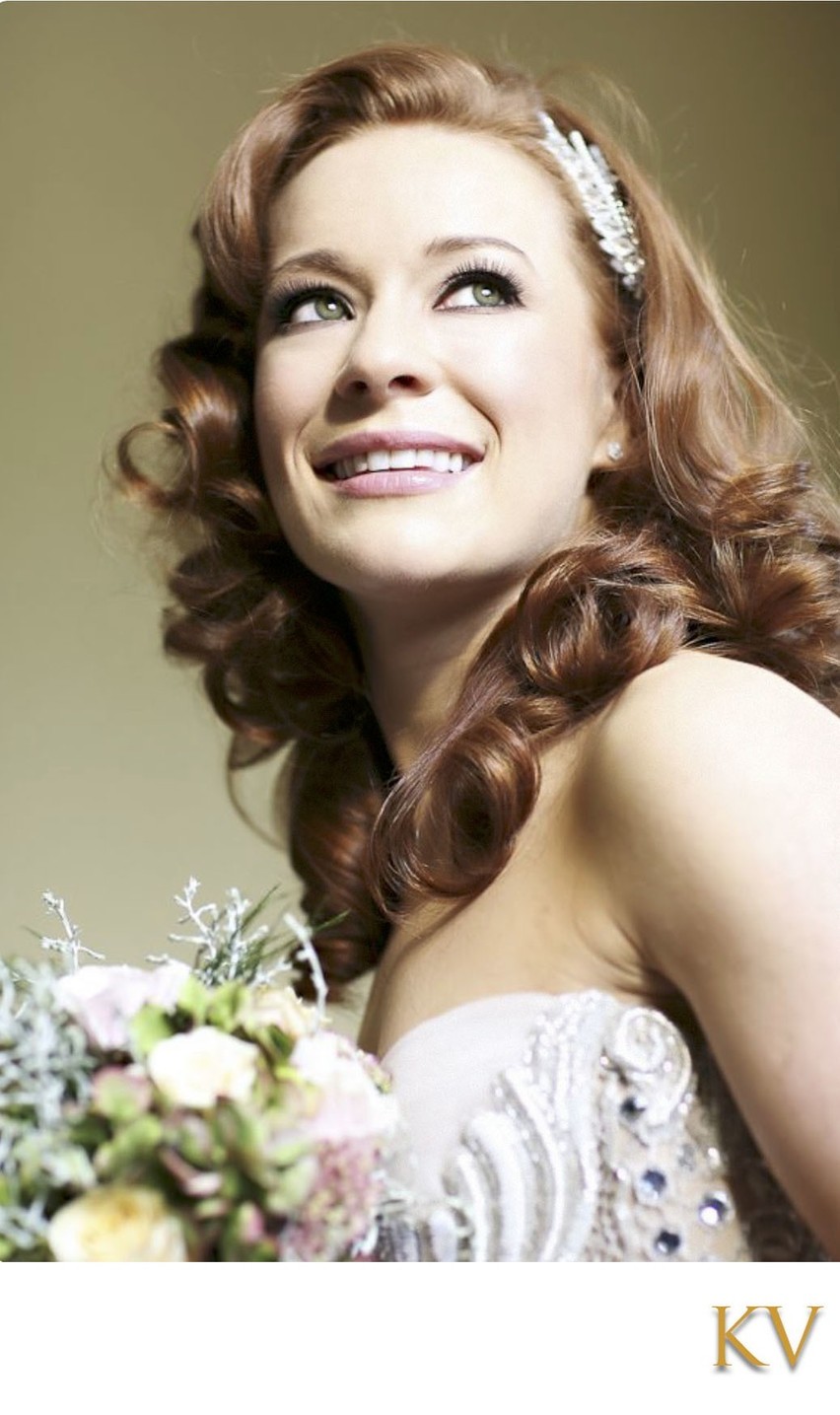 Beautiful Irish bride & wedding photographer Claire 