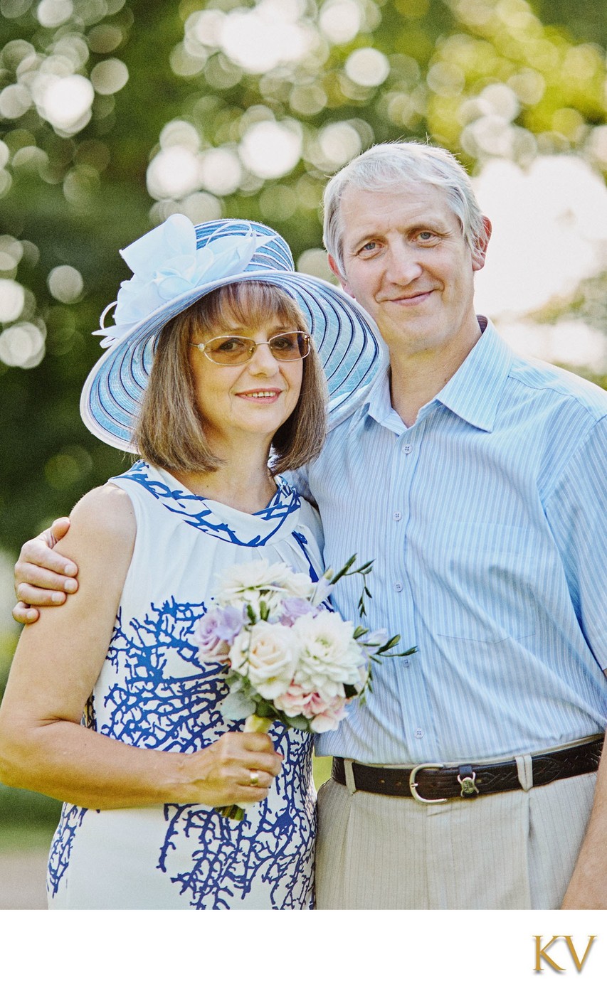 Portrait of Bride's Parents