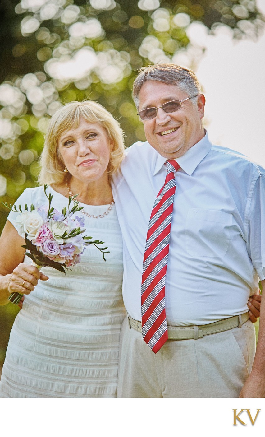 Groom's Happy Parents