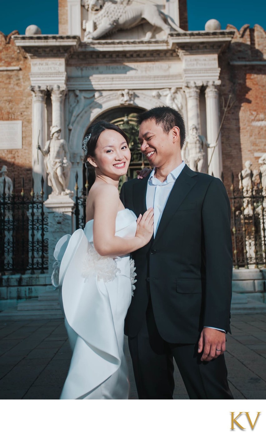 Michelle & Jack at the Venetian Arsenal